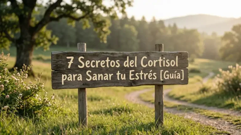 7 Secretos del Cortisol para Sanar tu Estrés [Guía]