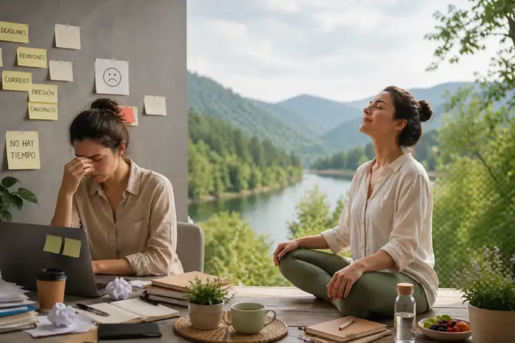 regular el cortisol naturalmente luz solar mañana