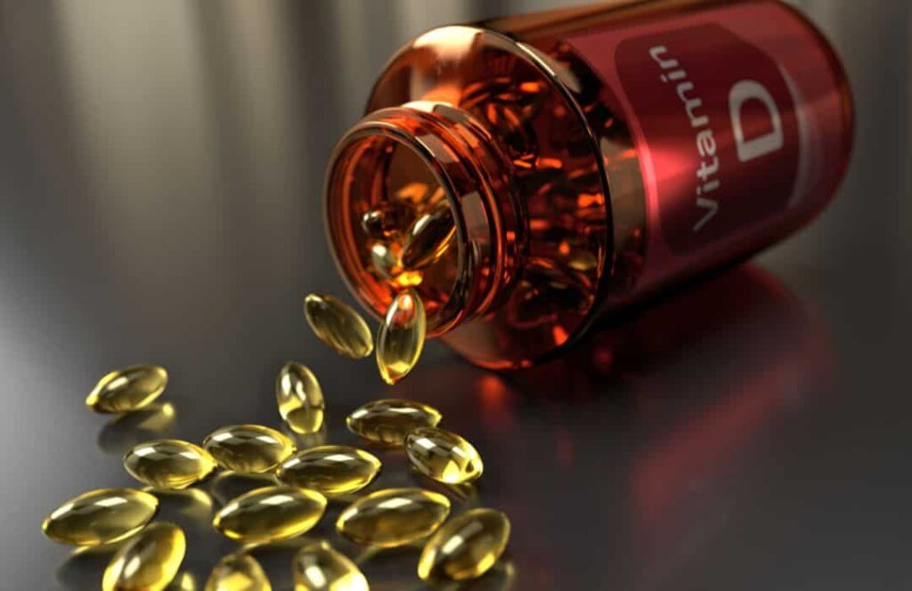 containes of Vitamin D supplement